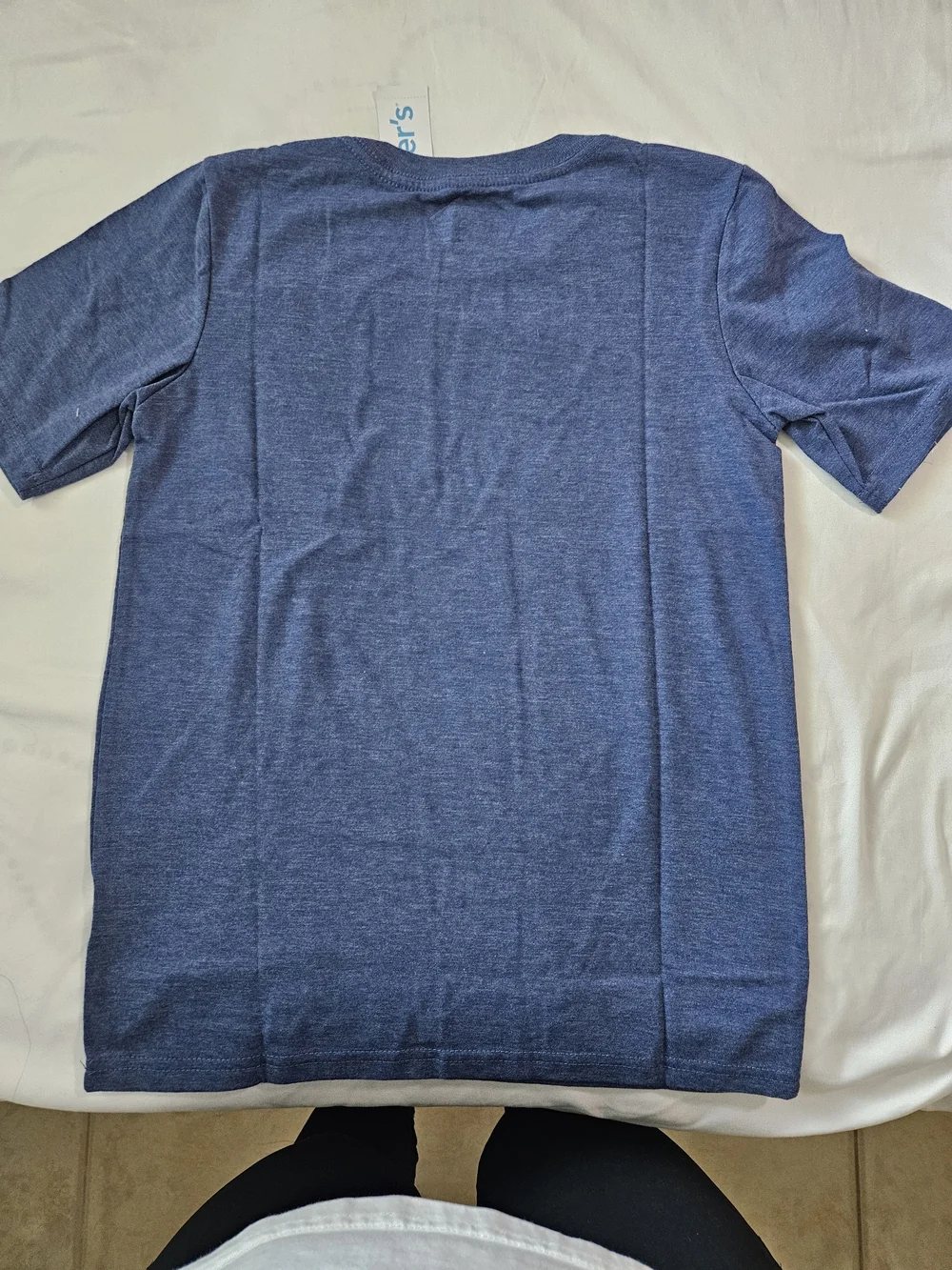 Carter's Blue Super Mario Graphic Tee with Green Pipe